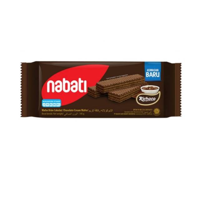 

Nabati Richoco Wafer Cokelat 132 gr