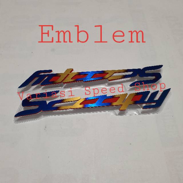 Emblem twotone honda matic vario vario 150 beat scoopy universal