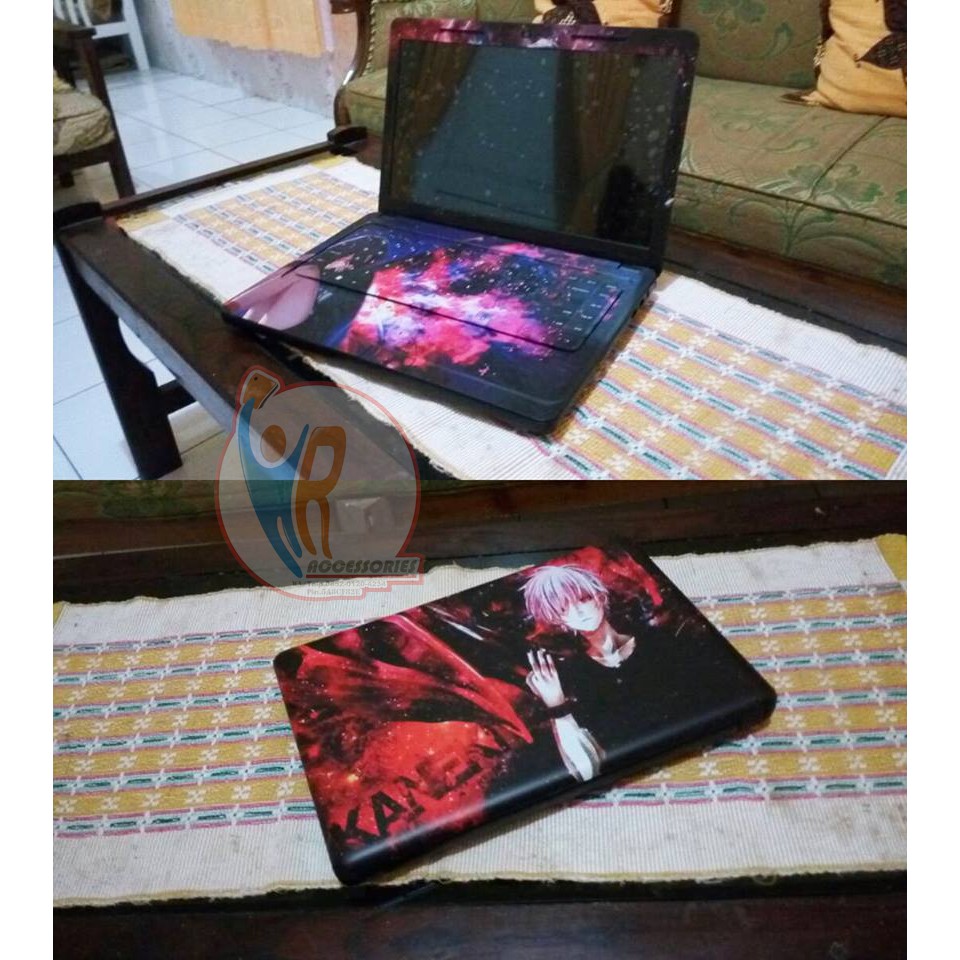 Original Garskin Laptop Full Body Compaq CQ43 Motif Nebula (Motif & Design Bisa Request Dari Kamu)