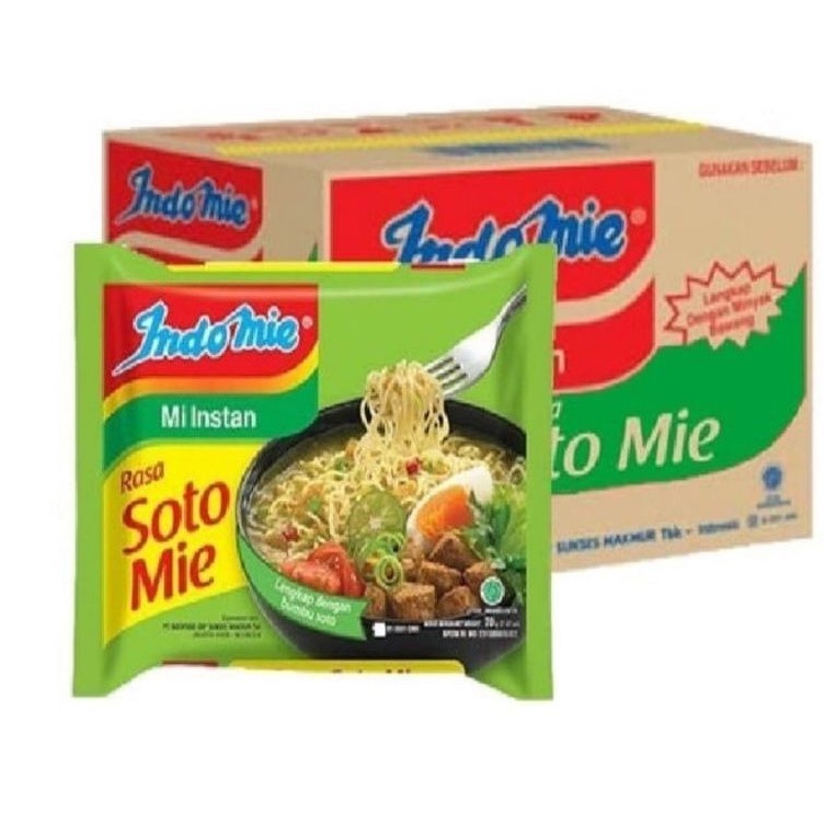 

Indomie Soto, 1dus isi 40 bungkus