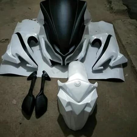 Variasi Aerox Paket Hemat Predator Putih
