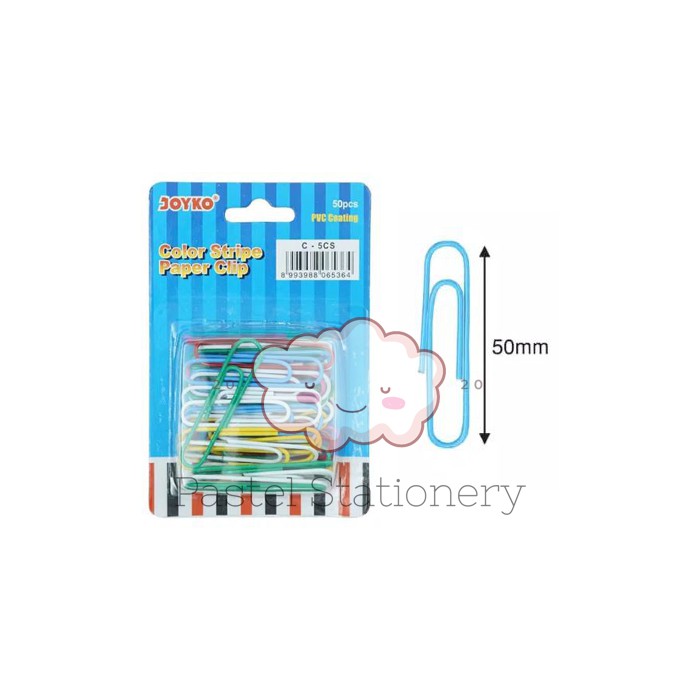 

Paper Clip Warna Jumbo Joyko C-5CS