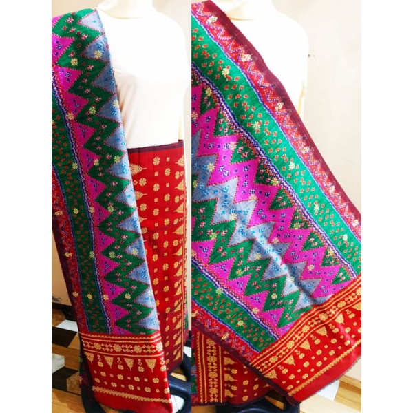 songket palembang asli motif limar antik