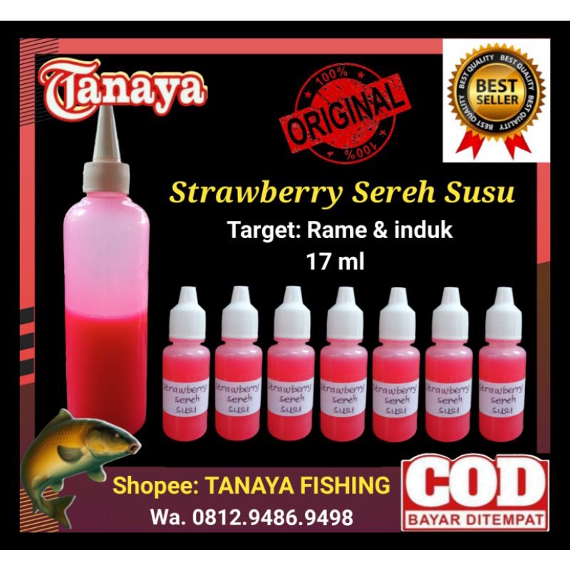 essen/essens/essence Strawberry Sereh Susu