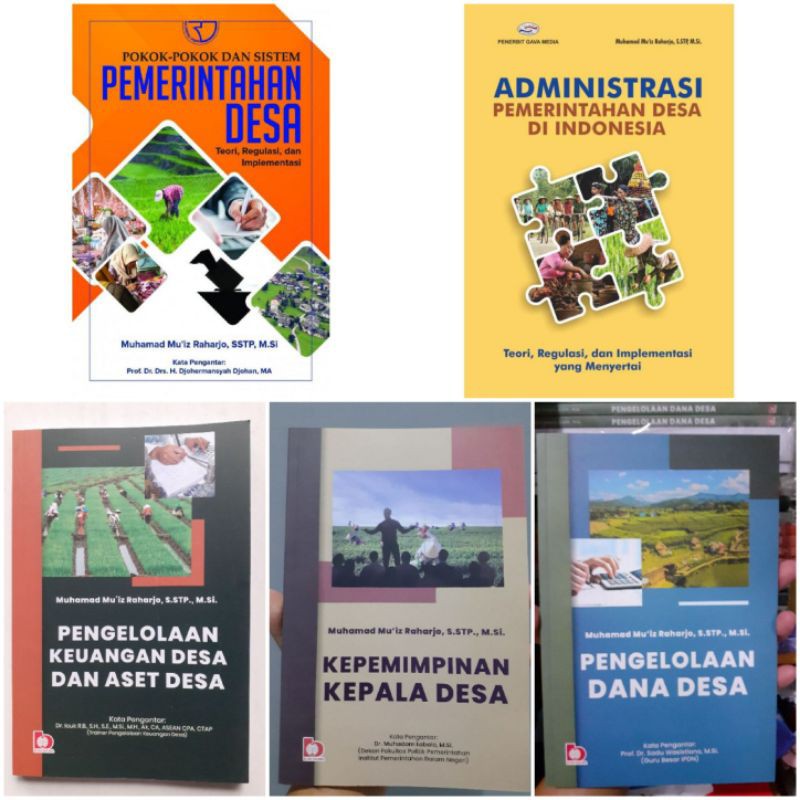 Jual Paket Lengkap 5 Buku Tentang Desa | Shopee Indonesia