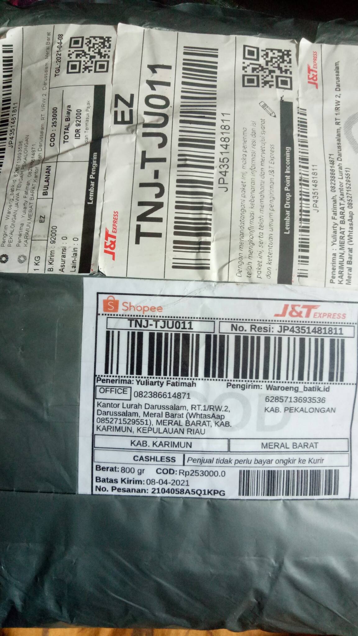 #bayar Di Tempat Terlaris Serut Genes Jelita Tunic Navbor Yelbor Whitbor Creambor Tunik Batik Modern