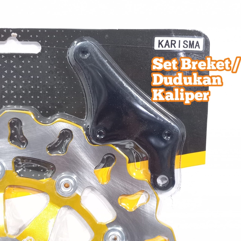 PIRINGAN CAKRAM DEPAN KHARISMA 300MM MODEL DAYTONA LUBANG 4 MOS