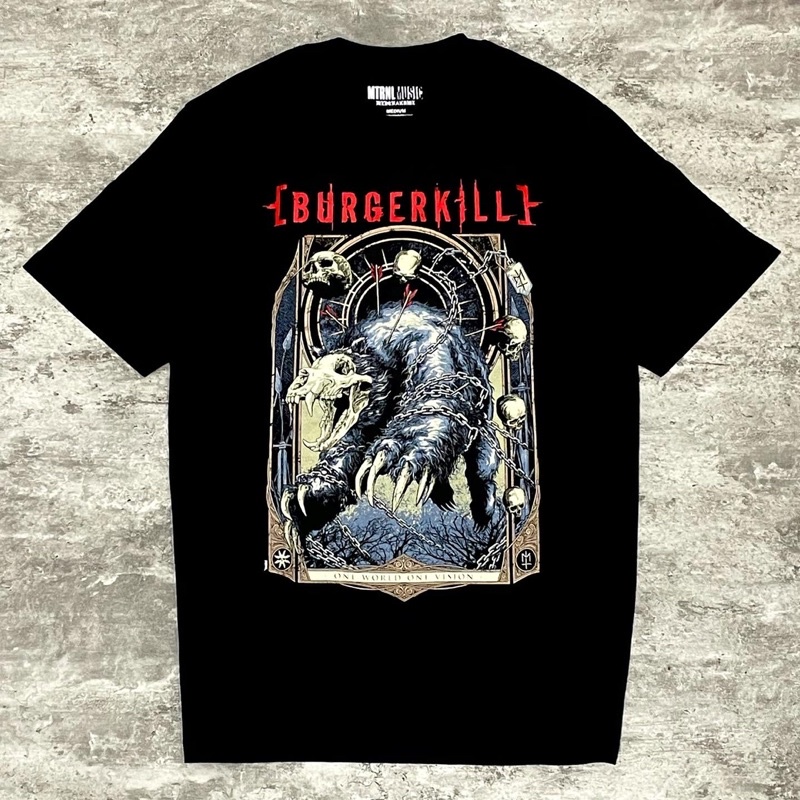 NOOV MUSIC Tshirt Baju Kaos Maternal x Burgerkill - Uprising