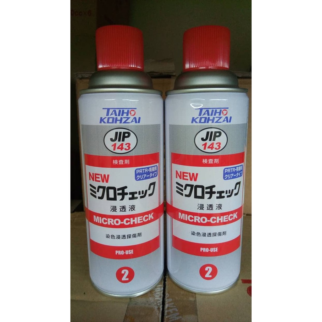 Taiho Kohzai jip 143 Penetrant cek kretakan