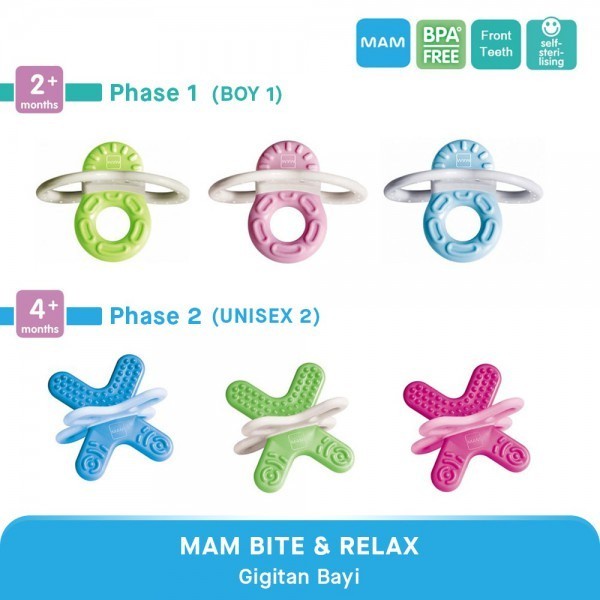 MAM Bite &amp; Relax Teether Gigitan Bayi