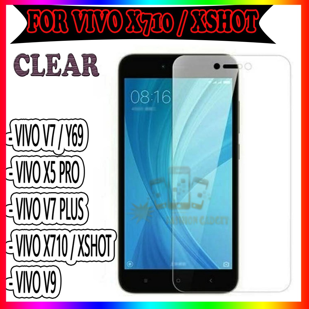 TEMPERED GLASS VIVO V7  VIVO Y69 VIVO V7 PLUS  VIVO V9 VIVO X5 PRO  VIVO X710  VIVO XSHOT ANTI GORES KACA TEMPER GLASS