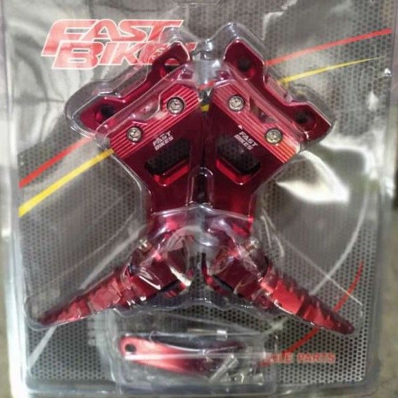 FOOTSTEP GANTUNG BELAKANG SATRIA FU FASTBIKES FULL CNC