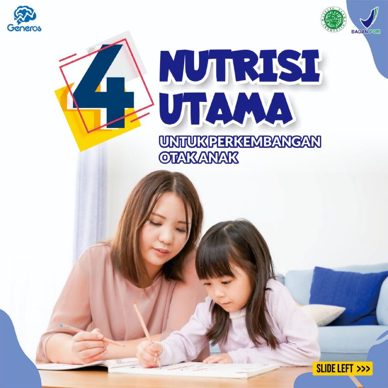 Generos - Nutrisi Otak Anak Atasi Speech Delay Meningkatkan Kecerdasan