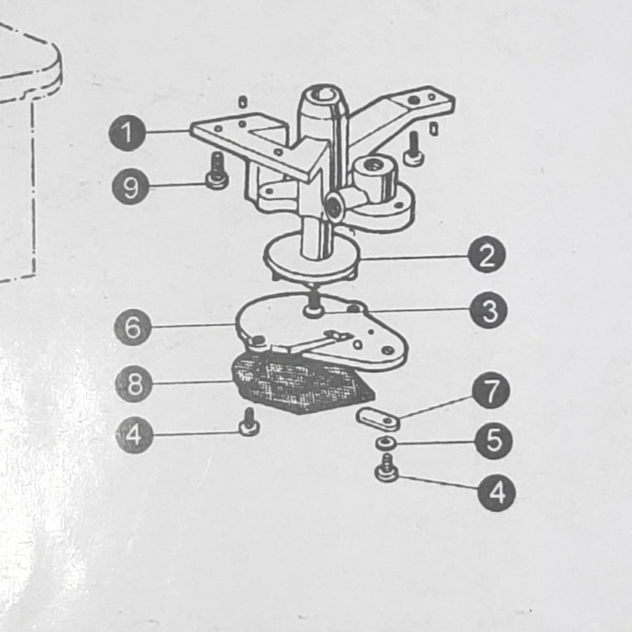 22T8-002 Kipas Oil Mesin Jahit Typical