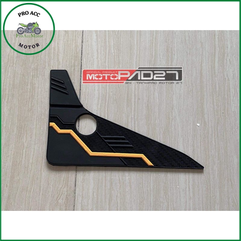 stiker sticker cover knalpot NEW VARIO 160 3D RUBBER MOTOPAD27