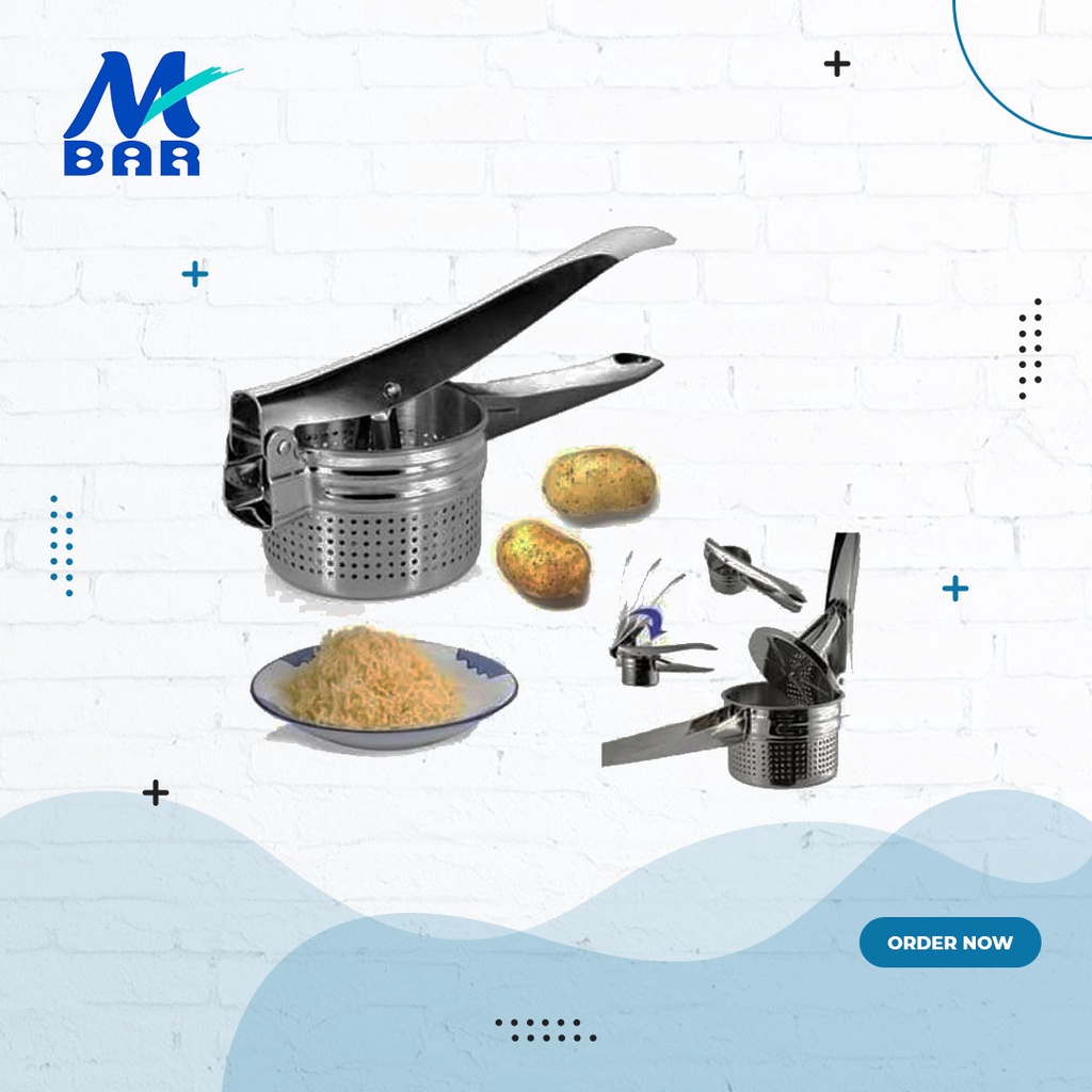 Alat Pres Kentang Multiguna/Alat Pelumat Kentang / Abon / Alat Pres Kentang