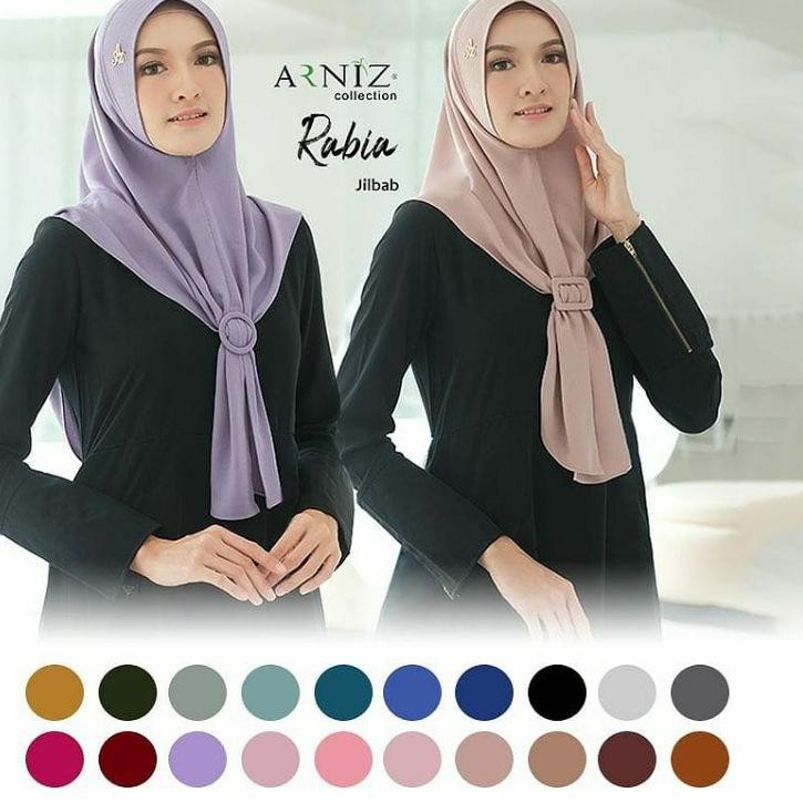 Collection Terbaru..  Rabia jilbab by Arniz