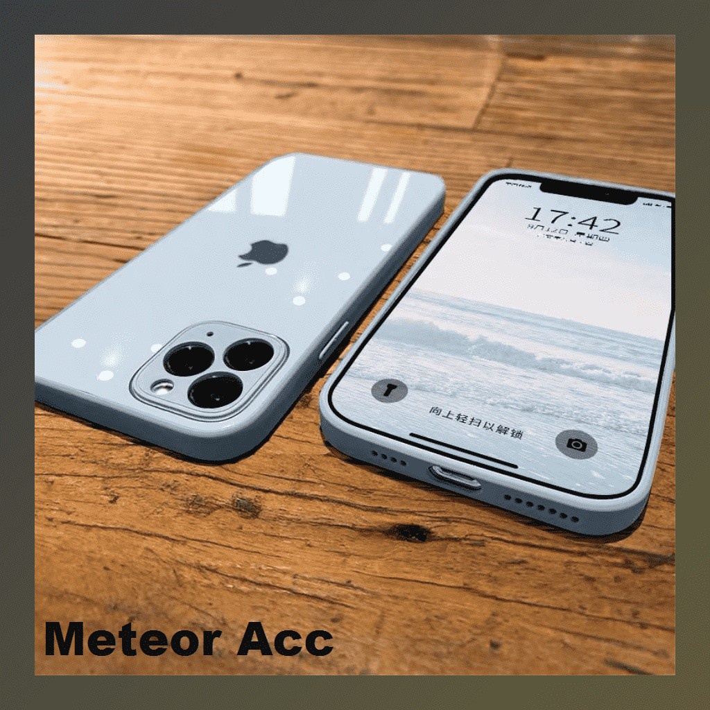 Case Glass kaca mewah warna warni Iphone 11 Pro Max Tempered glass casing macaroon FH11