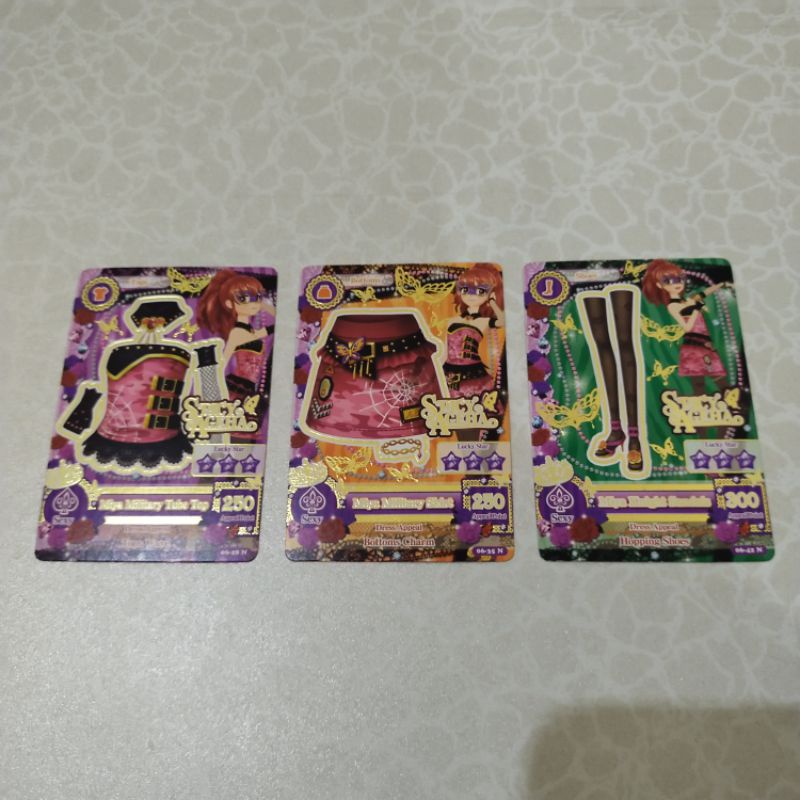 Kartu Aikatsu Original Set Miya