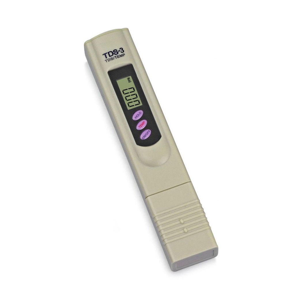 TDS 3 / TDS &amp; EC Water Tester Alat Ukur Hidroponik Air Aquarium ppm nutrisi Kolam TDS Meter