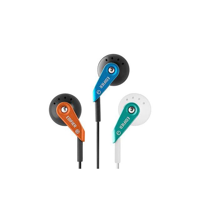 PRODUK BARU EARPHONE EDIFIER H185 GOOD QUALITY SOUND - ORANGE , Q1 ....