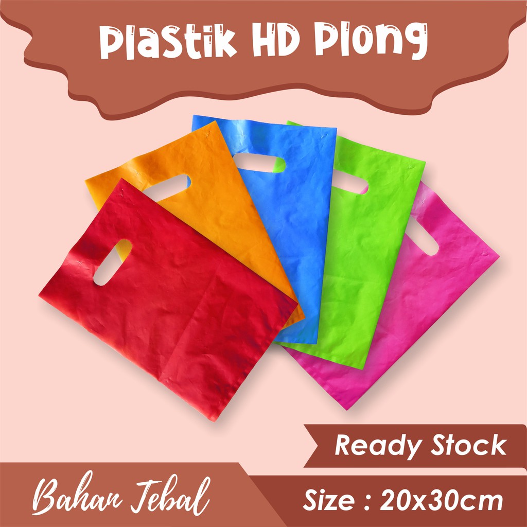 PLASTIK HD PLONG TEBAL KRESEK OLSHOP 20 x 30