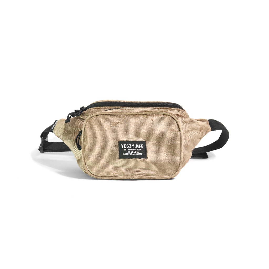 YESZY.MFG Waist Bag Smith Corduroy Light Brown