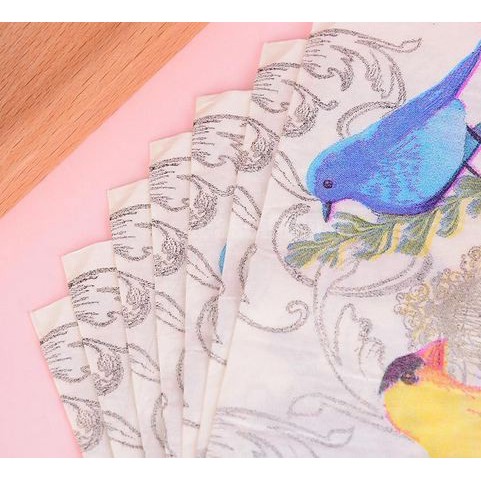 Decoupage Napkin - Tissue Decoupage 2Ply AN - Natuie Birds