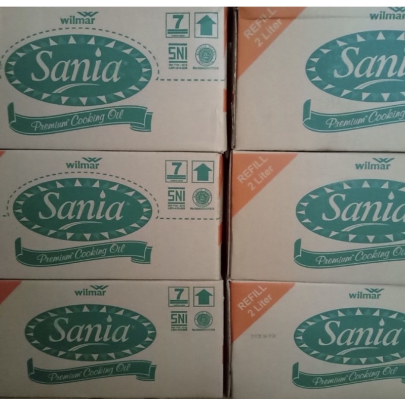 Minyak goreng Sania / Fortune / Filma / Bimoli 1 dus isi 6 x 2 Liter