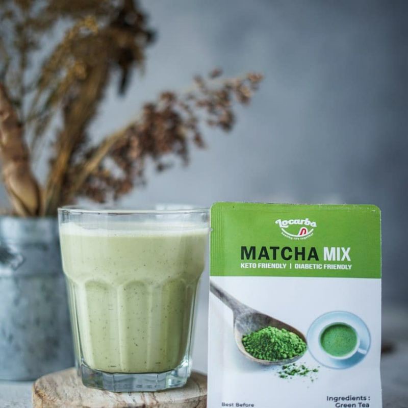 

Minuman Bubuk Sugar Free dan Low Carb Keto Friendly Rasa Matcha