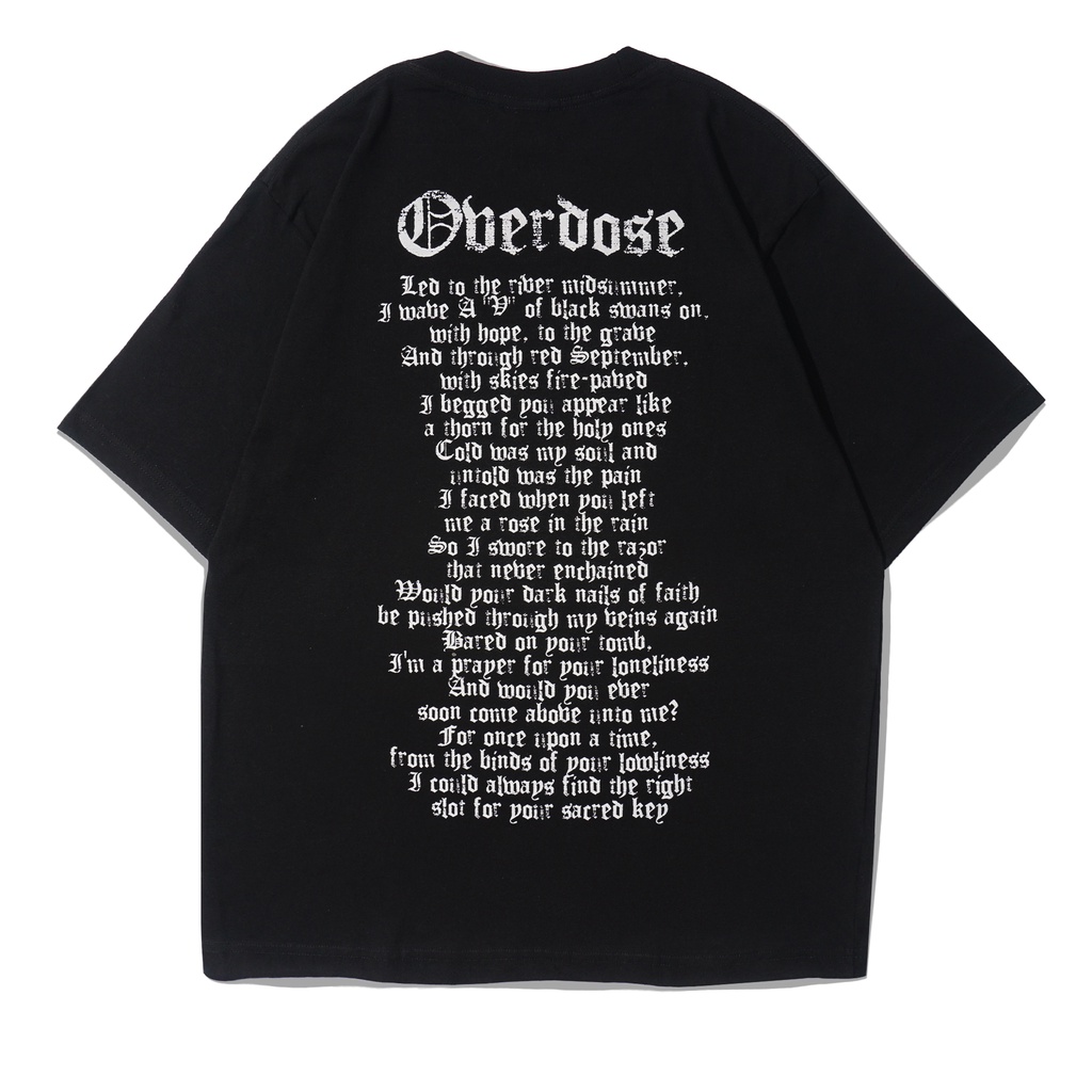 CUTS | T-SHIRT OVERSIZE | OVERDOSE