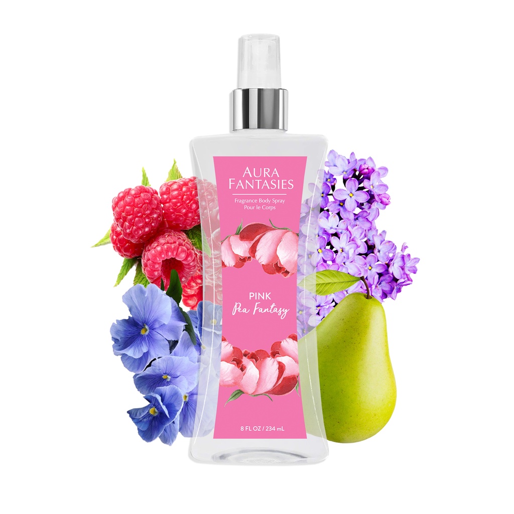 Aura Fantasies Body Mist Pink Pea Fantasies 234ml Original