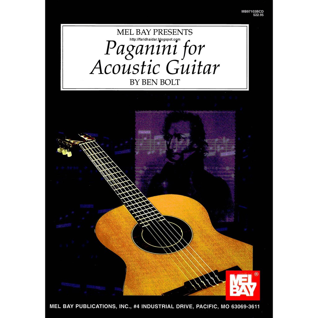 

Buku Gitar Paganini for Acoustic Guitar