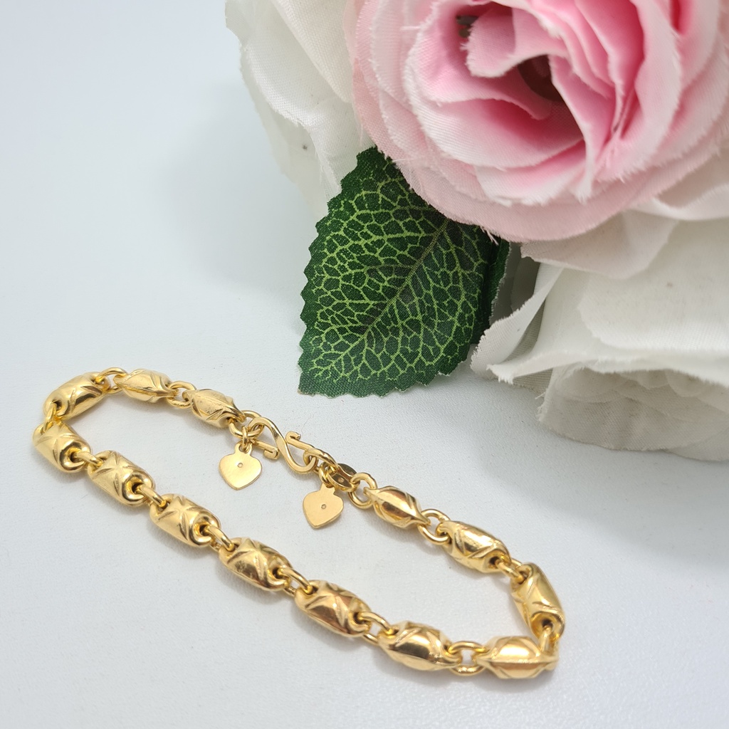 Gelang Kapsul Emas Muda 5 Gram