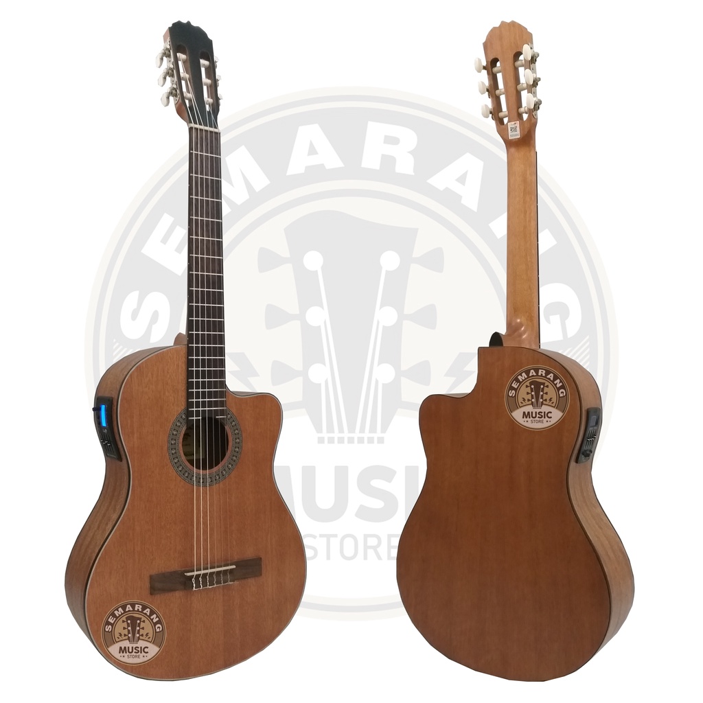 ORIGINAL!!! Gitar Klasik Elektrik Import Merk Cowboy CGC-100 NA CGC 100NS Equalizer Tuner Cowboy AW-5