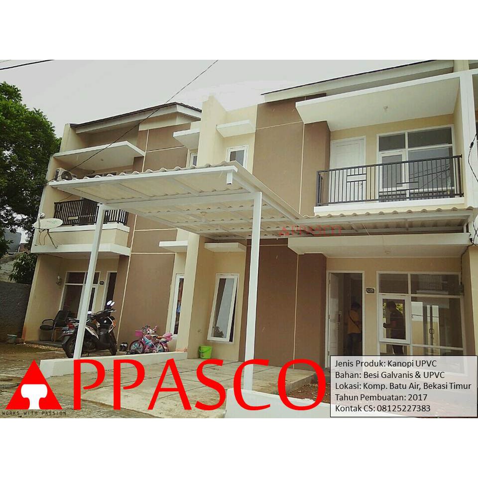 Kanopi Minimalis Atap Upvc Di Batu Air Bekasi Timur Shopee Indonesia