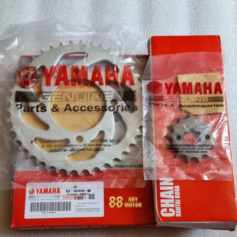 GEAR GIR SET PAKET 1DY Jupiter Z1  Injeksi Original Baru Yamaha
