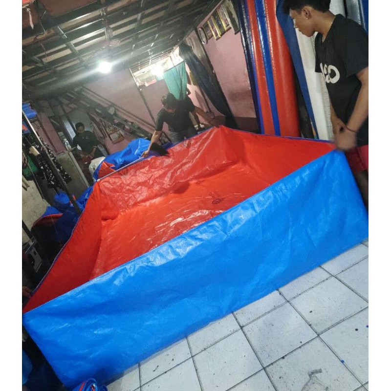 KOLAM IKAN TERPAL A12 SAKURA ALL SIZE JUMBO/TERPAL KOLAM IKAN/TERPAL A12 SAKURA/KOLAM SAKURA/KERAMBA