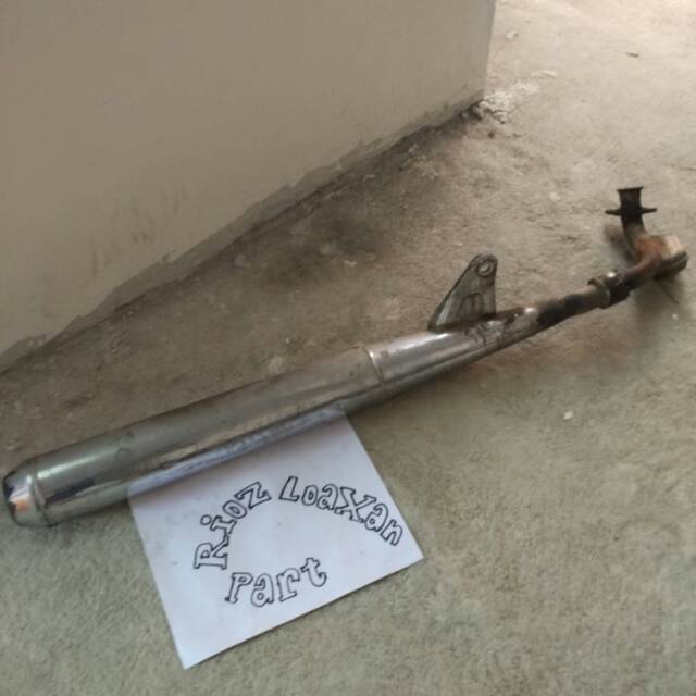 Knalpot suzuki rc bravo original