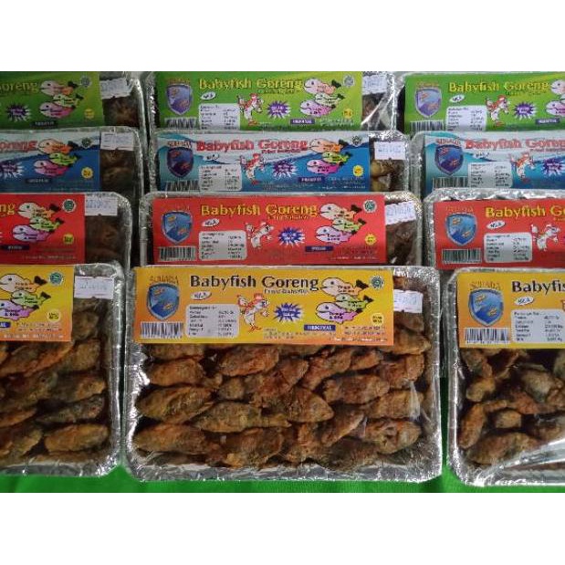 

[PROMO 8VW38] Makanan siap santap (babyfish crishpy) ikan balita goreng makanan khas cianjur Terbaru