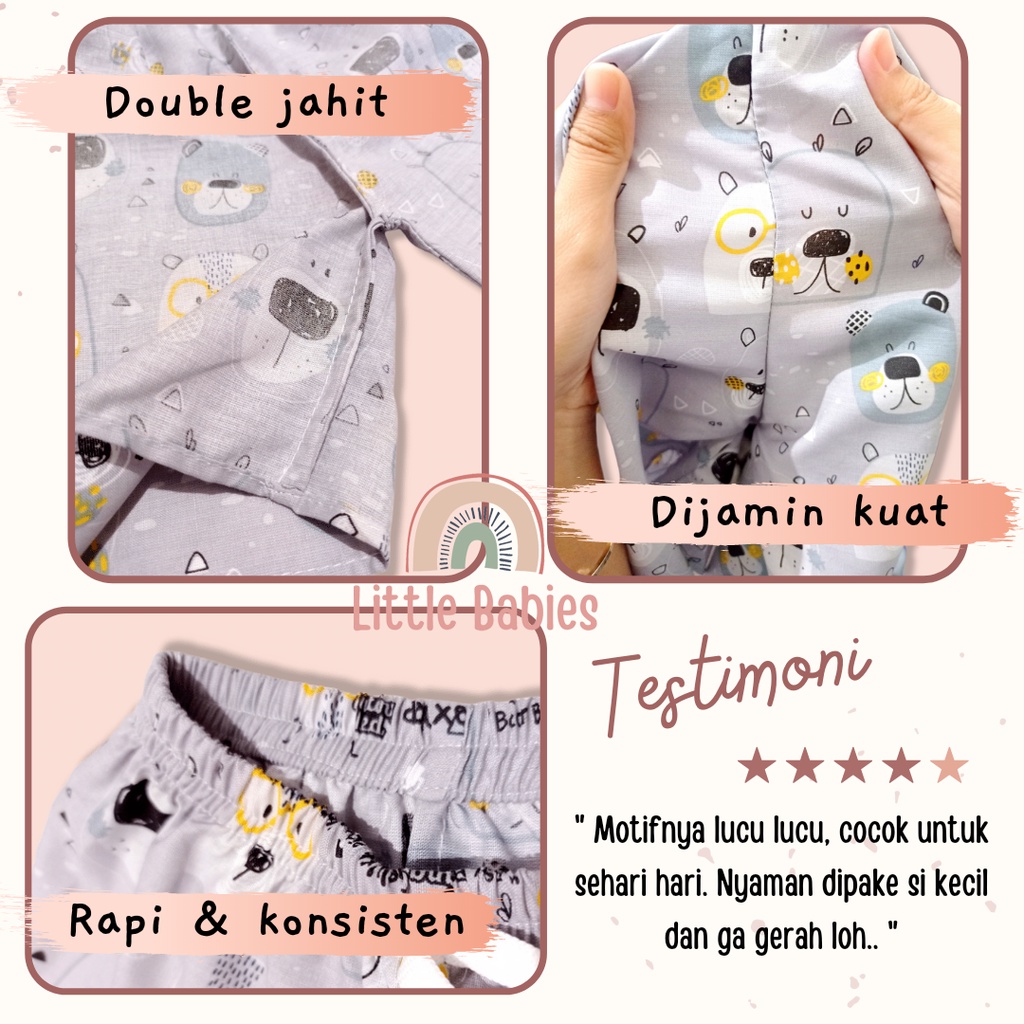 [SIZE XS] Celana Pendek Anak Perempuan Katun Catra &quot;Baby Series&quot; / Celana Anak Murah