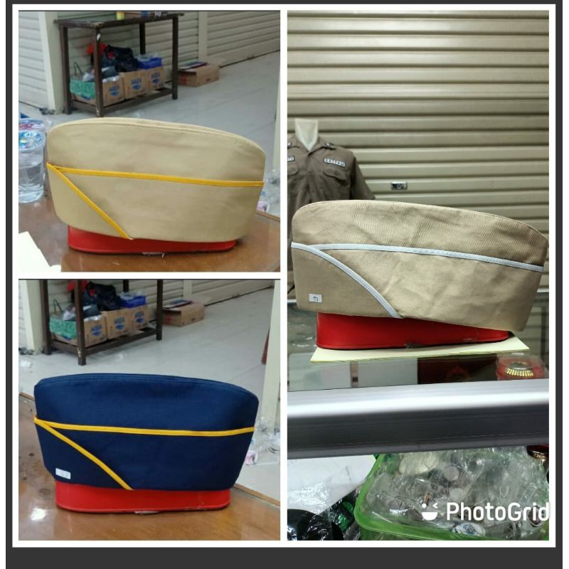 TOPI MUT TARUNA PELAYARAN/ BIVAK TARUNA PELAYARAN PRIA/ PELAYARAN/ BIVAK/ TOPI MUT