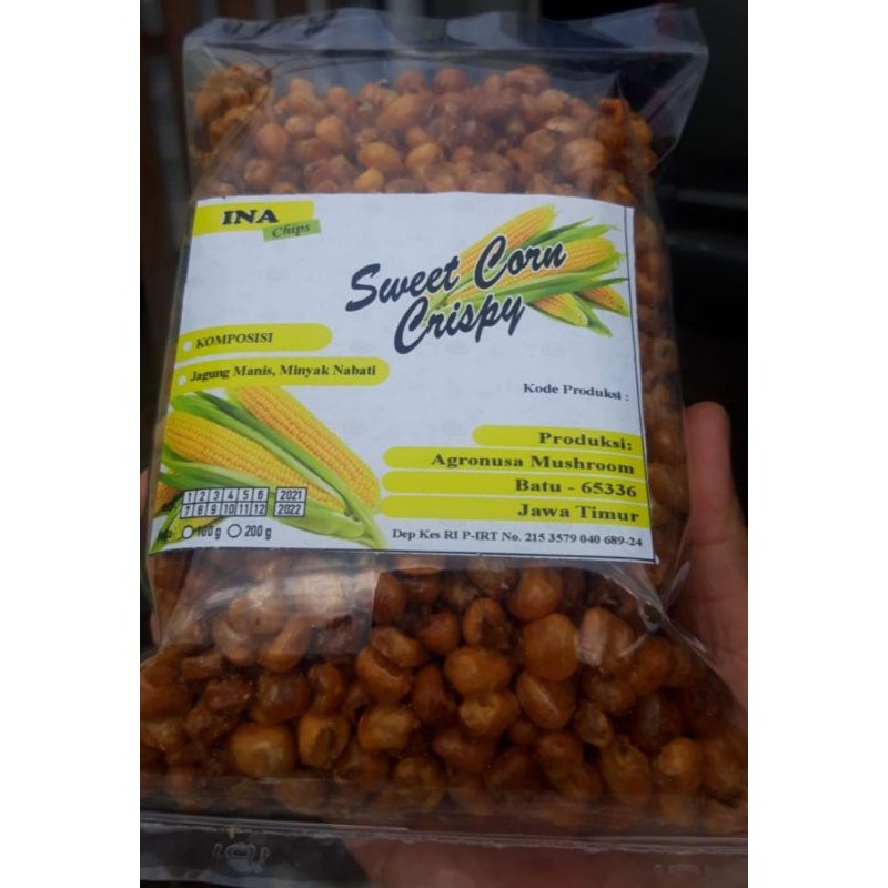 

kripik jagung manis
