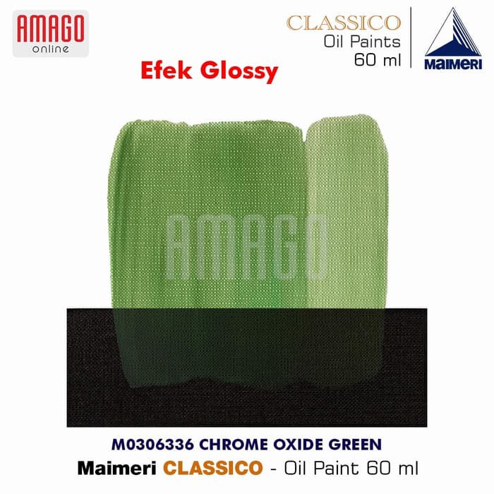 MAIMERI CLASSICO - OIL PAINT - CHROME OXIDE GREEN - 60ML - M0306336