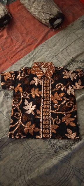 Couple Batik Ayah Anak Motif Mohabaten Size Anak Terlengkap Usia 1-10 Tahun