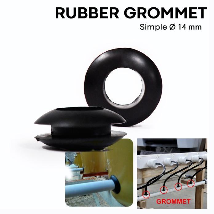 

Jirifarm Grommet / Sekat Karet Ukuran 14 Mm Simple Diskon!!R27A