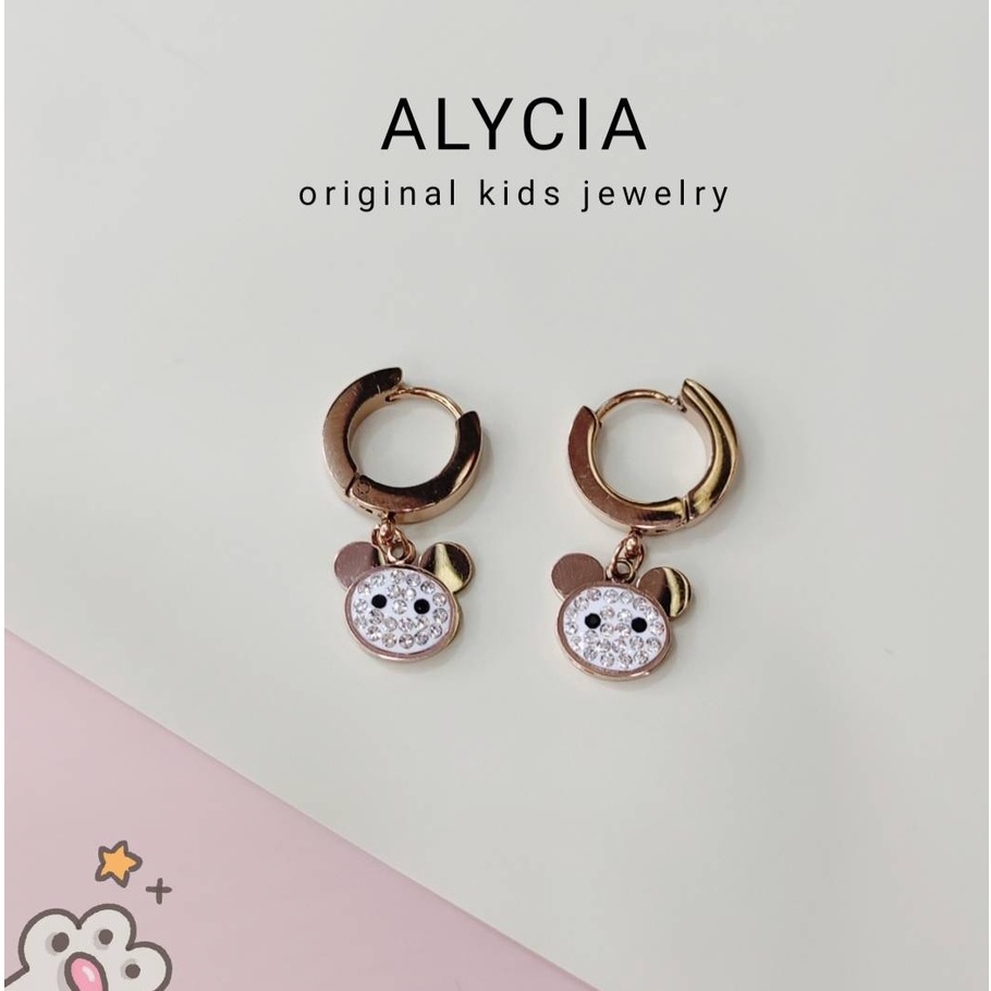 set perhiasan anak alycia original kalung anak bayi - gelang anak - anting anak