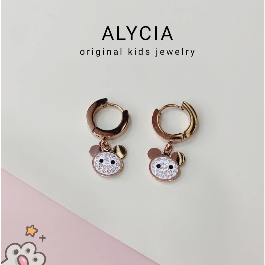 set perhiasan anak alycia original kalung anak bayi - gelang anak - anting anak