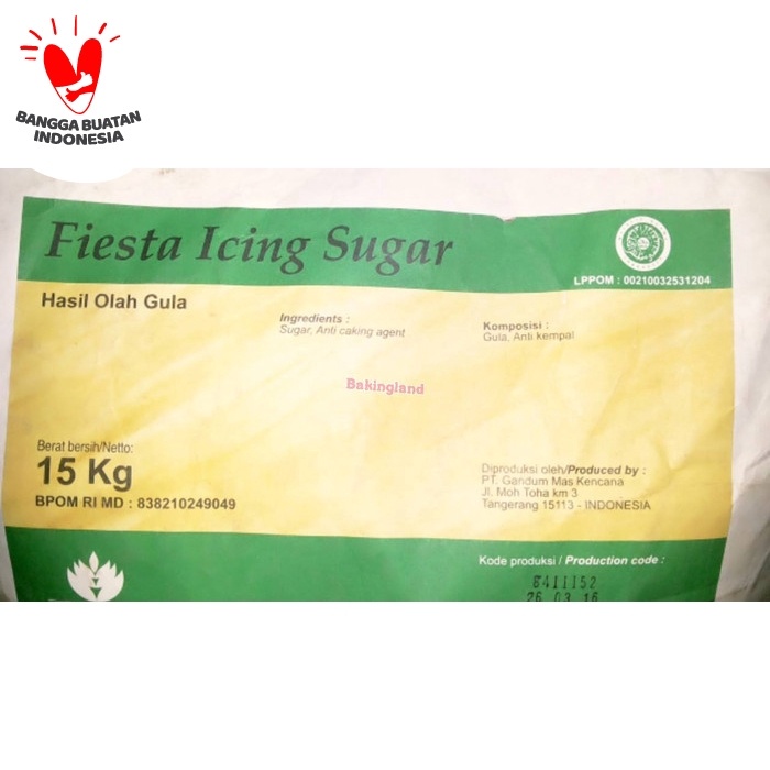 

MINUM-SIAP-DRINK-TO-READY- ICING SUGAR FIESTA REPACK 1KG -READY-TO-DRINK-SIAP-MINUM.