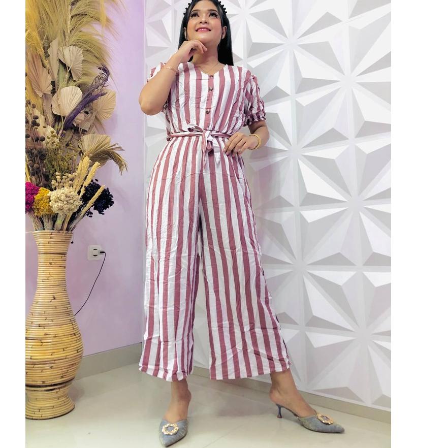 Jumpsuit kancing/Jumpsuit kancing bali /jumpsuit viral nyaman /jumpsuit jumbo overall jumbo [TDR.15J
